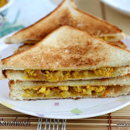 Paneer Sandwich Jeyashri S Kitchen