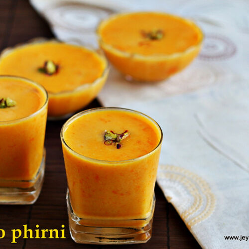 Mango Phirni Jeyashri S Kitchen