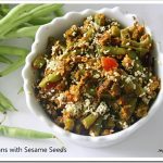 green-beans-with-sesame-seeds-side-dish-for-roti