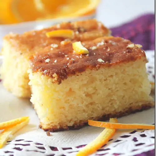 Easy Eggless Orange Cake - Mommy's Home Cooking