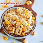 Butter corn paneer rice