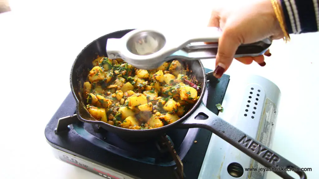 Aloo methi recipe