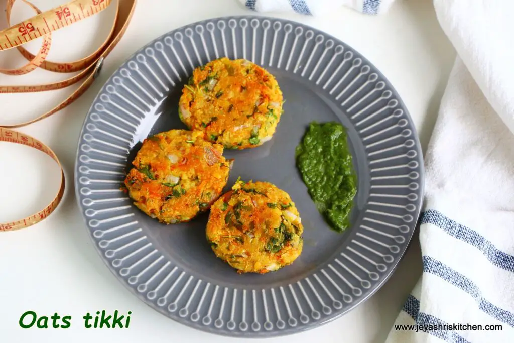 Oats tikki