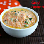 Carrot Capsicum Raita