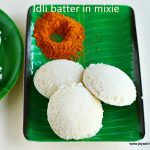 how-to-make-idli-batter-in-mixie