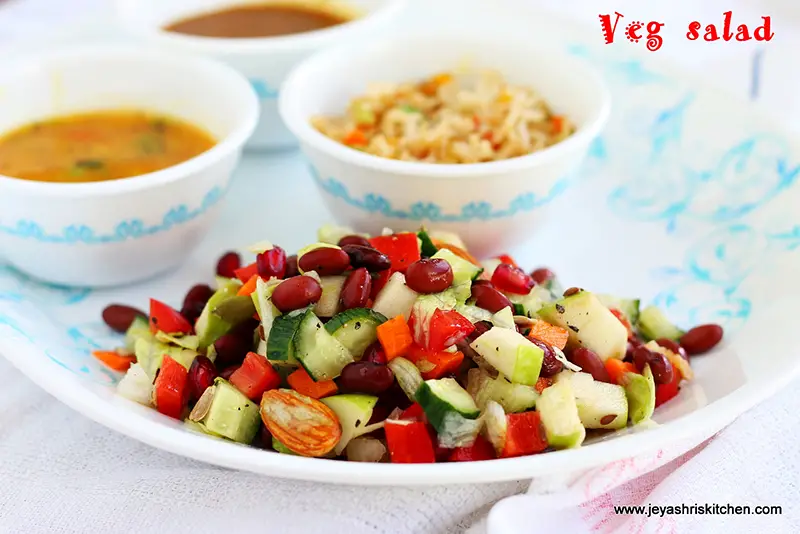vegetarian-salad - Jeyashri's Kitchen
