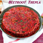 beetroot-thepla