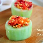 Stuffed cucumber recipe