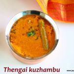 Thengai kuzhambu