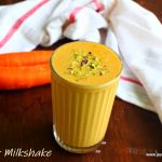 Carrot milkshake