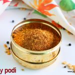 Curry podi recipe