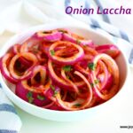 Onion laccha salad