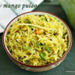 Raw mango pulao