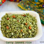 Curry leaves rice