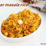 Paneer masala rice