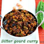 Bitter gourd curry