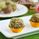 Chocolate coconut ladoo