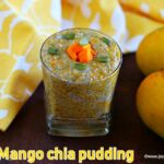 Mango chia pudding