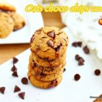 Eggless oats cookies