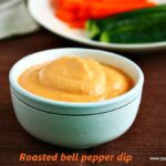 Roasted bell pepper dip