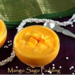 MANGO -SAGO -PUDDING