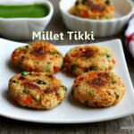 Barnyard millet-tikki