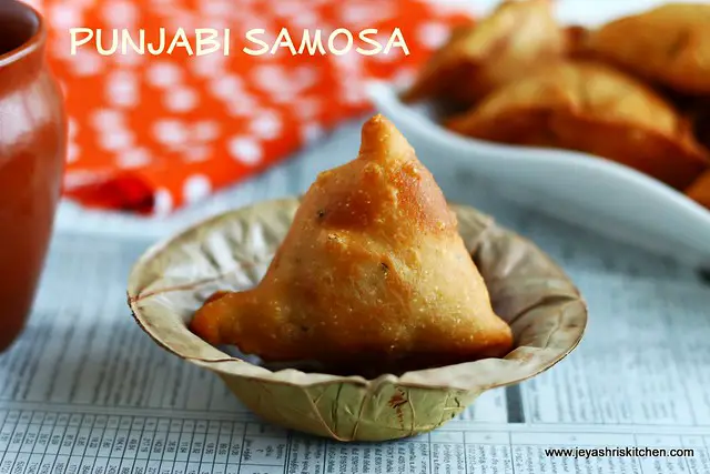 Punjabi samosa recipe  punjabi aloo samosa with video