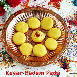 kesar badam peda