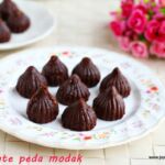 Chocolate peda- modak