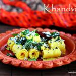 khandvi recipe