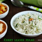 curry leaves pulao