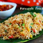 Pineapple fried rice