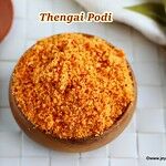 Thengai podi recipe