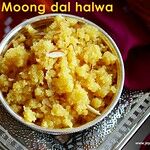 Moong dal halwa