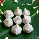 Modakam with coconut poornam