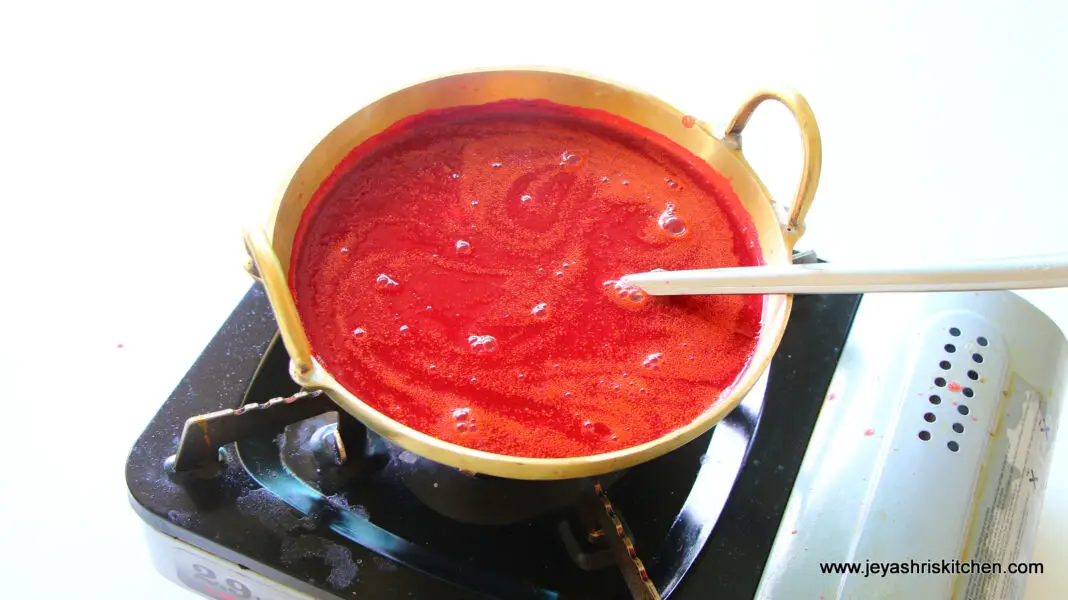 Beetroot Rasam recipe - Jeyashri's Kitchen