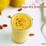 mango dry fruits milkshake