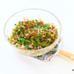 Banana stem chaat