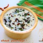 broken wheat savory porridge