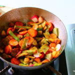 mixed vegetable sambar