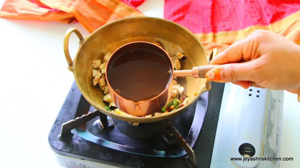 Tamarind water