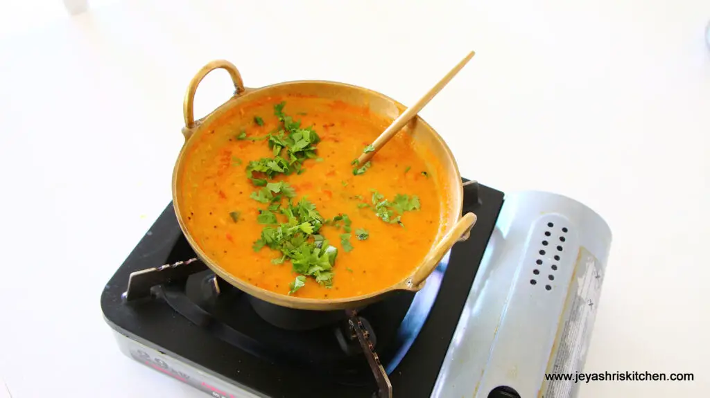 South Indian dal tadka