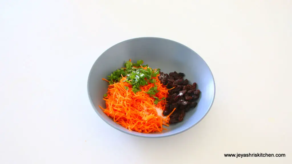 carrot raisin salad