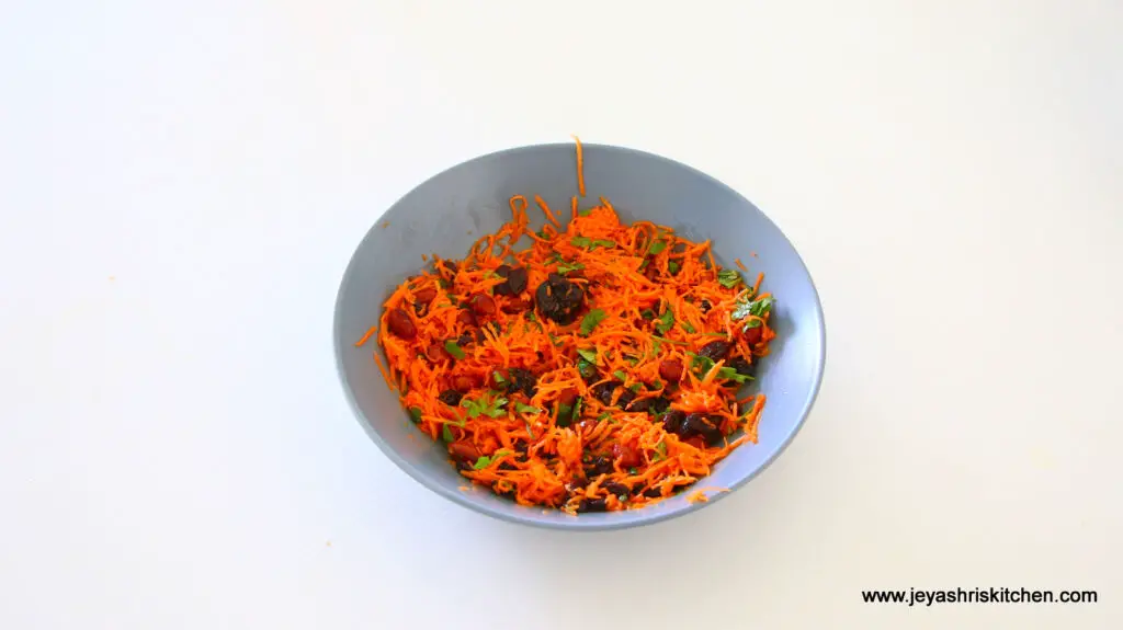 carrot raisin salad