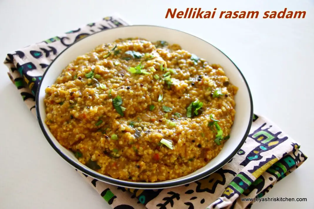 millet rasam sadam